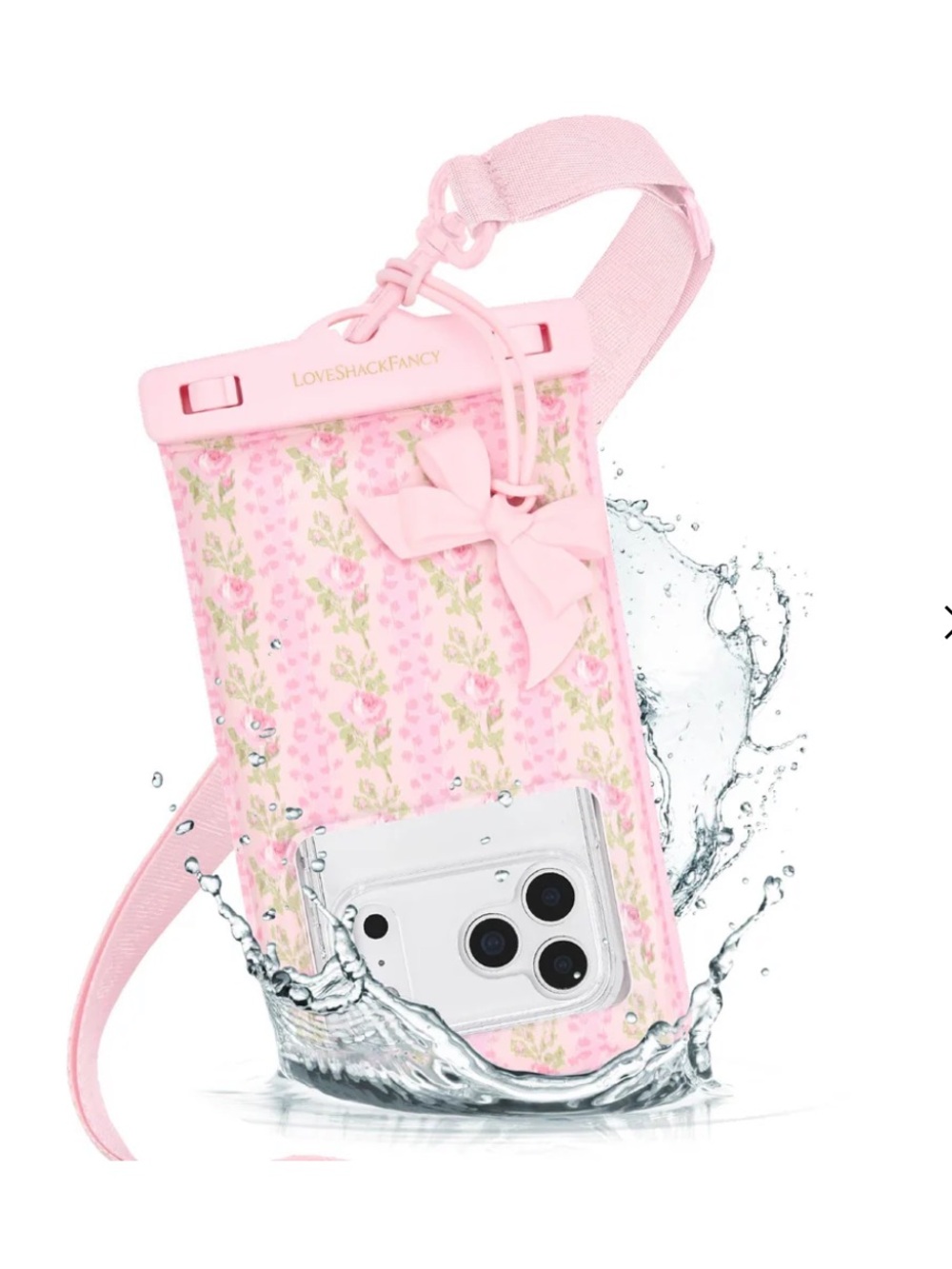 LoveShackFancy*Case Mate waterproof phone pouch